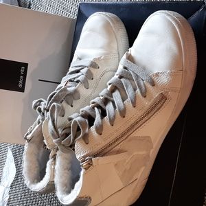 Dolce vita white sneakers.